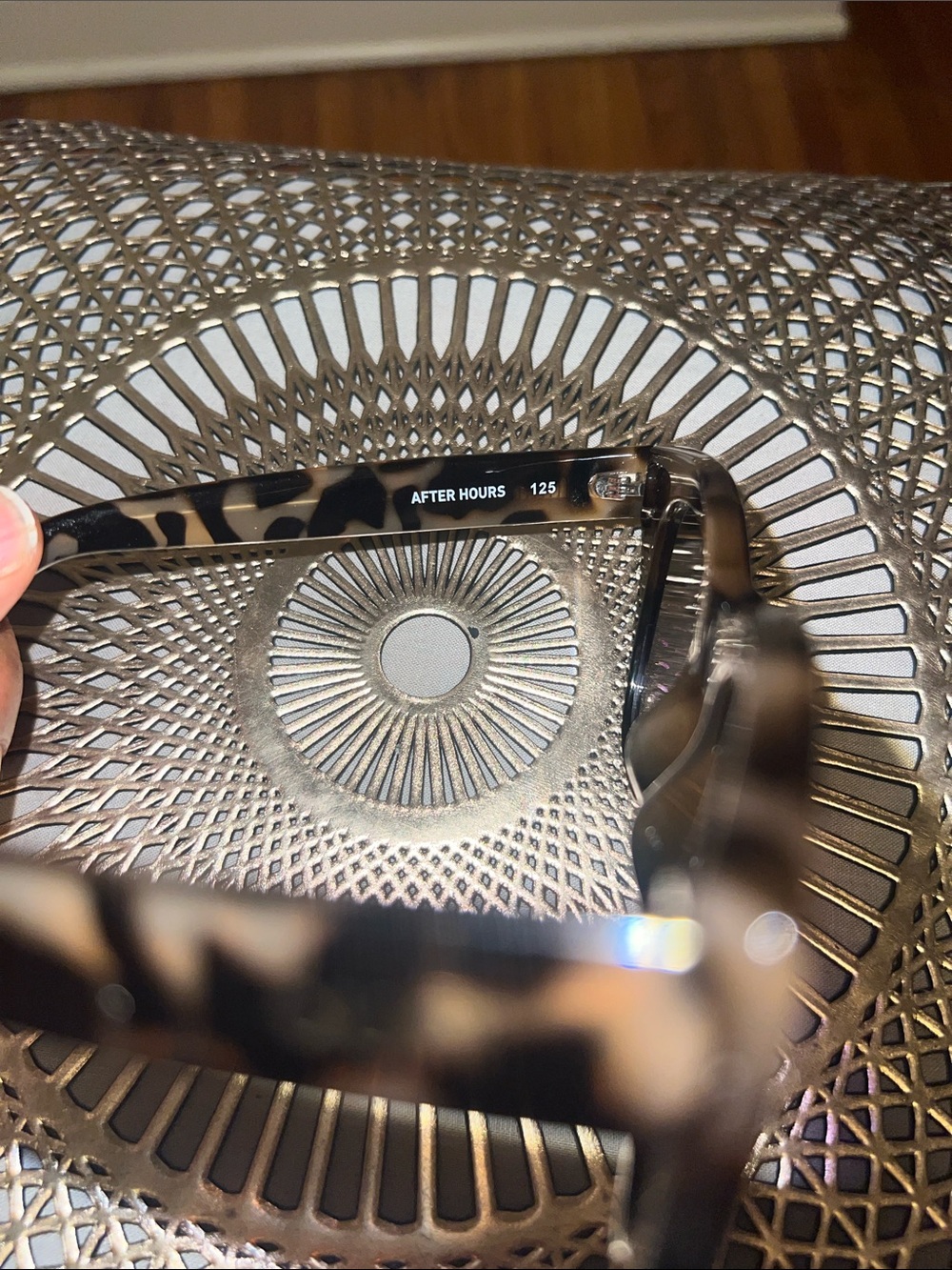Quay Australia Tortoiseshell Sunglasses with Gradient Purple Lenses - Picture 11 of 13
